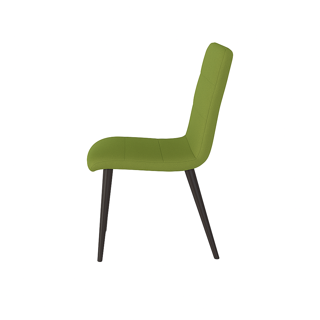 Scaun catifea GALBENA | model LUXY