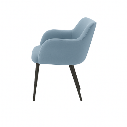 Scaun catifea ALBASTRA | model PERDIX
