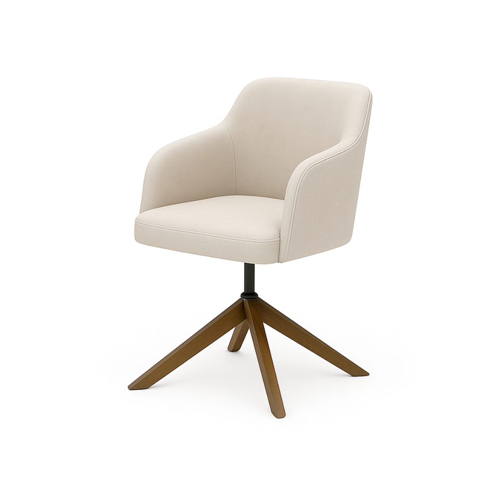 Scaun catifea ALBASTRA | model ROBI