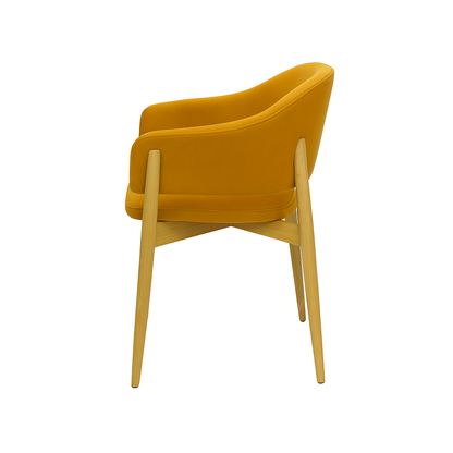 Scaun catifea TURCOAZ | model ALMA