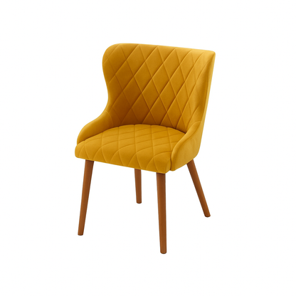 Scaun catifea ROZ | model AMANDA