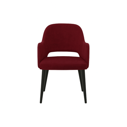 Scaun catifea ROZ | model APRIL