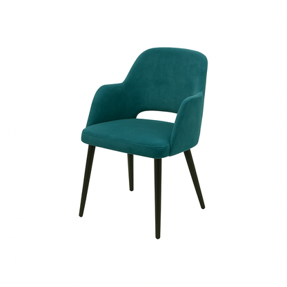 Scaun catifea ALBASTRA | model APRIL