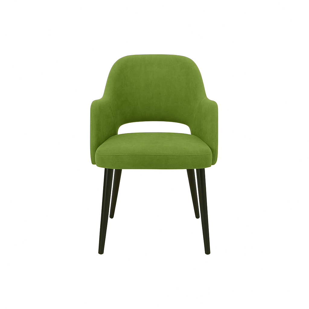 Scaun catifea VERDE | model APRIL