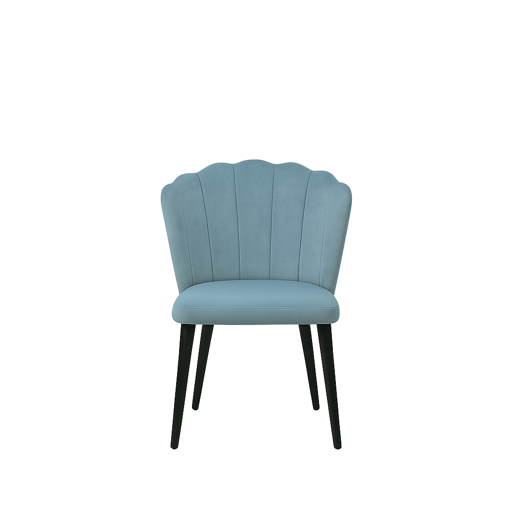 Scaun catifea GALBENA | model ARIA