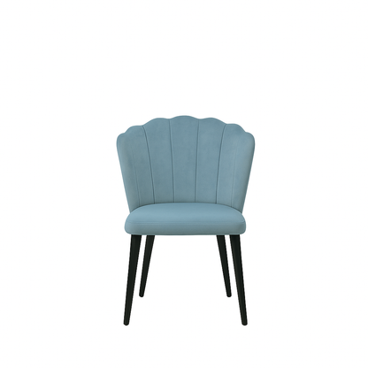 Scaun catifea ALBASTRA | model ARIA