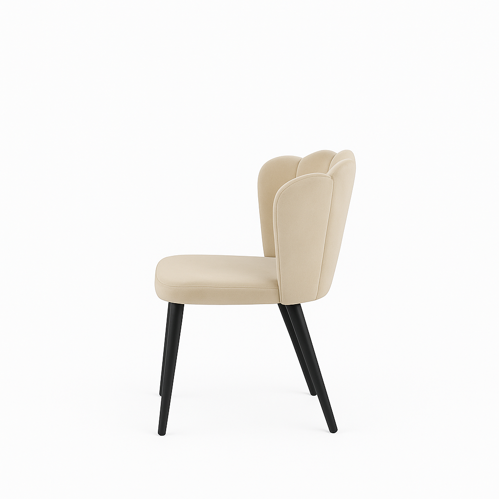 Scaun catifea BORDO | model ARIA