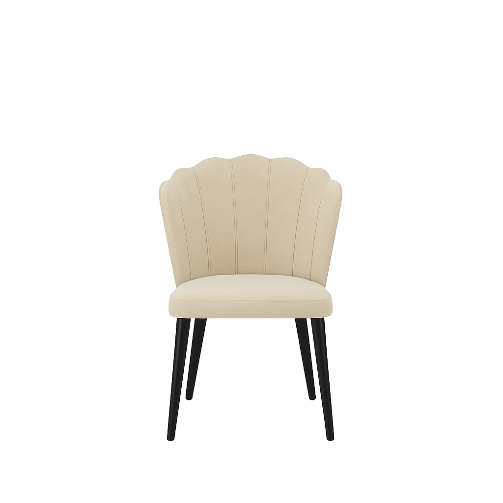 Scaun catifea GALBENA | model ARIA