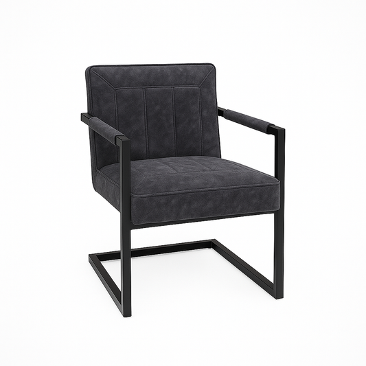 Scaun catifea GRI | model BADSAAL EDI