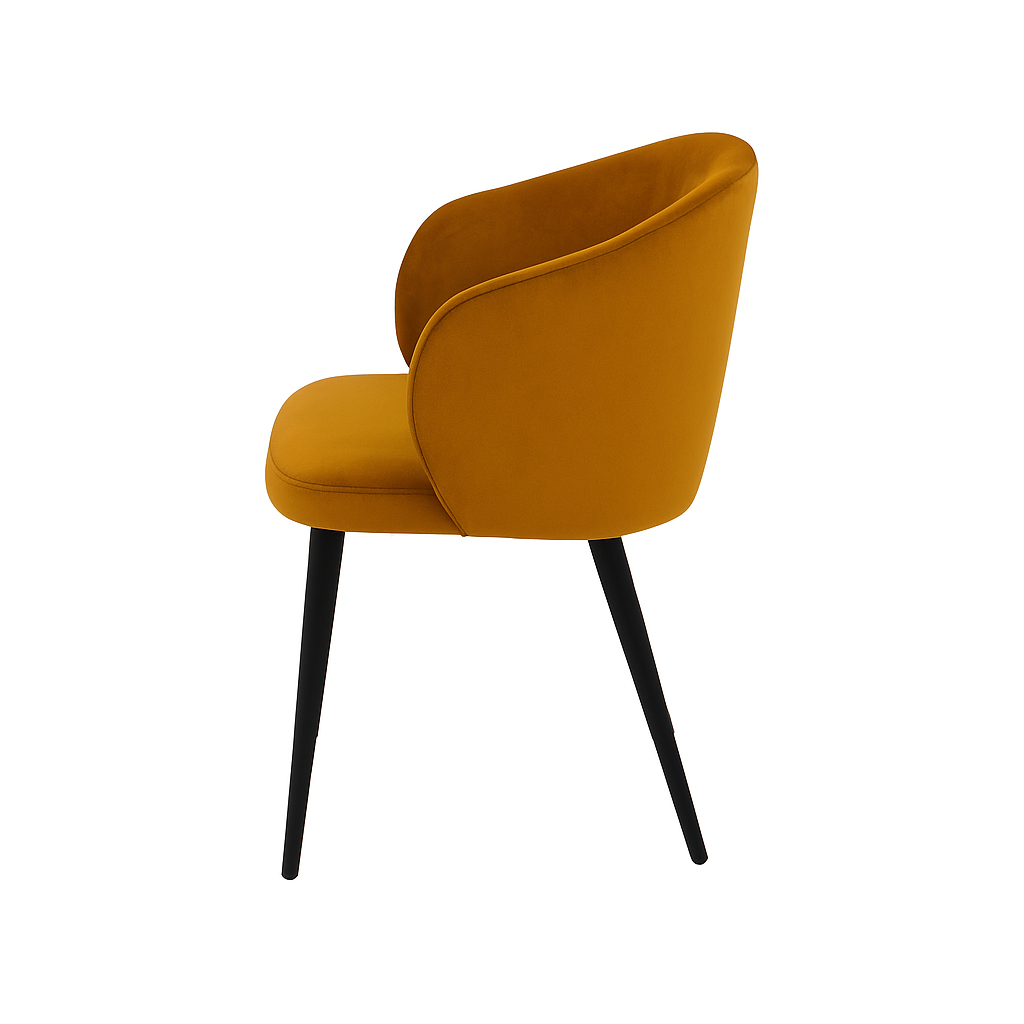 Scaun catifea VERDE | model CAPRISO