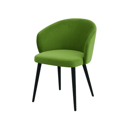 Scaun catifea ALBASTRA | model CAPRISO