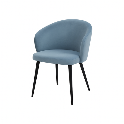 Scaun catifea VERDE | model CAPRISO