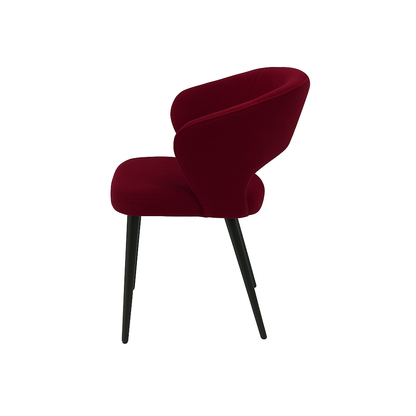 Scaun catifea ALBASTRA | model CASIUS