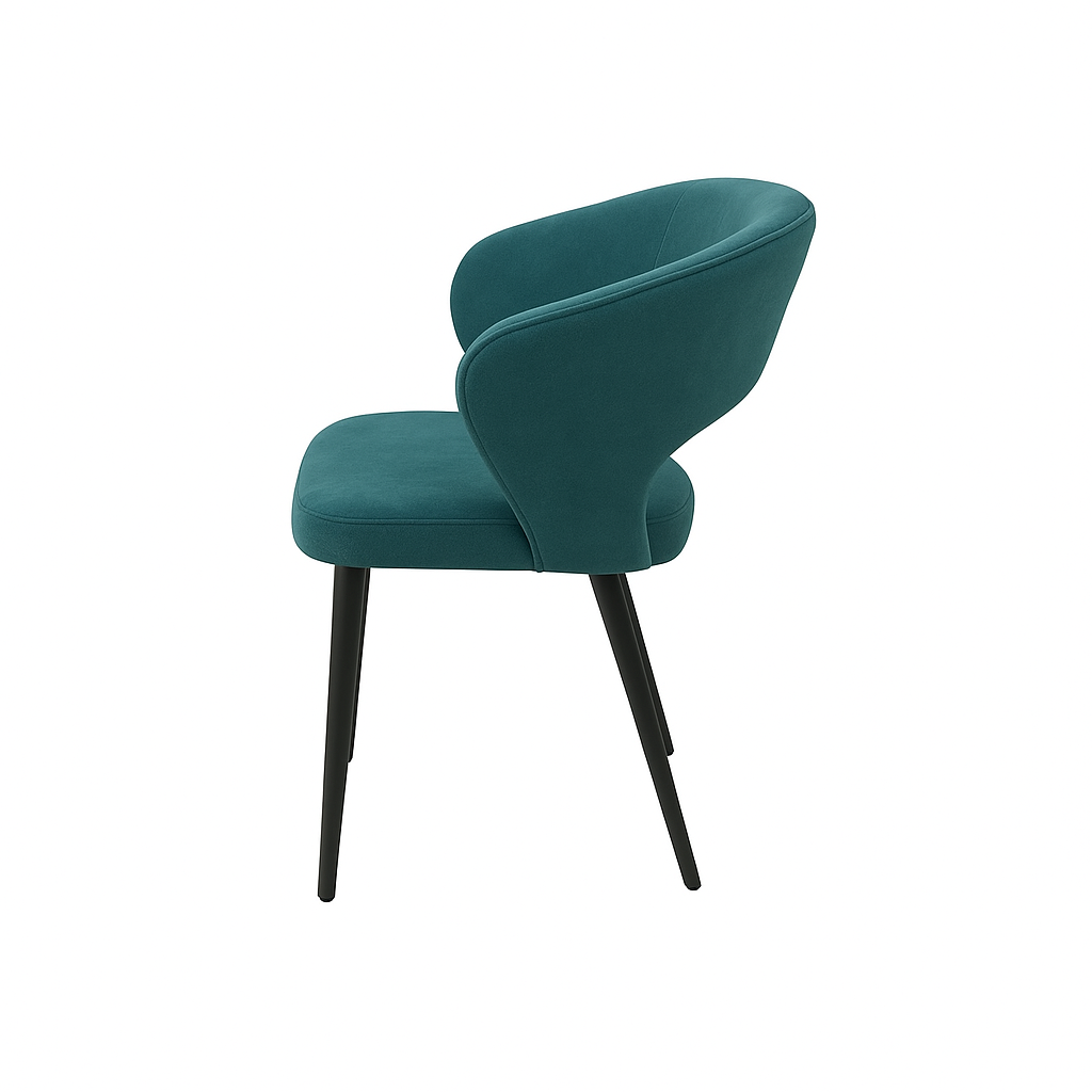 Scaun catifea VERDE | model CASIUS