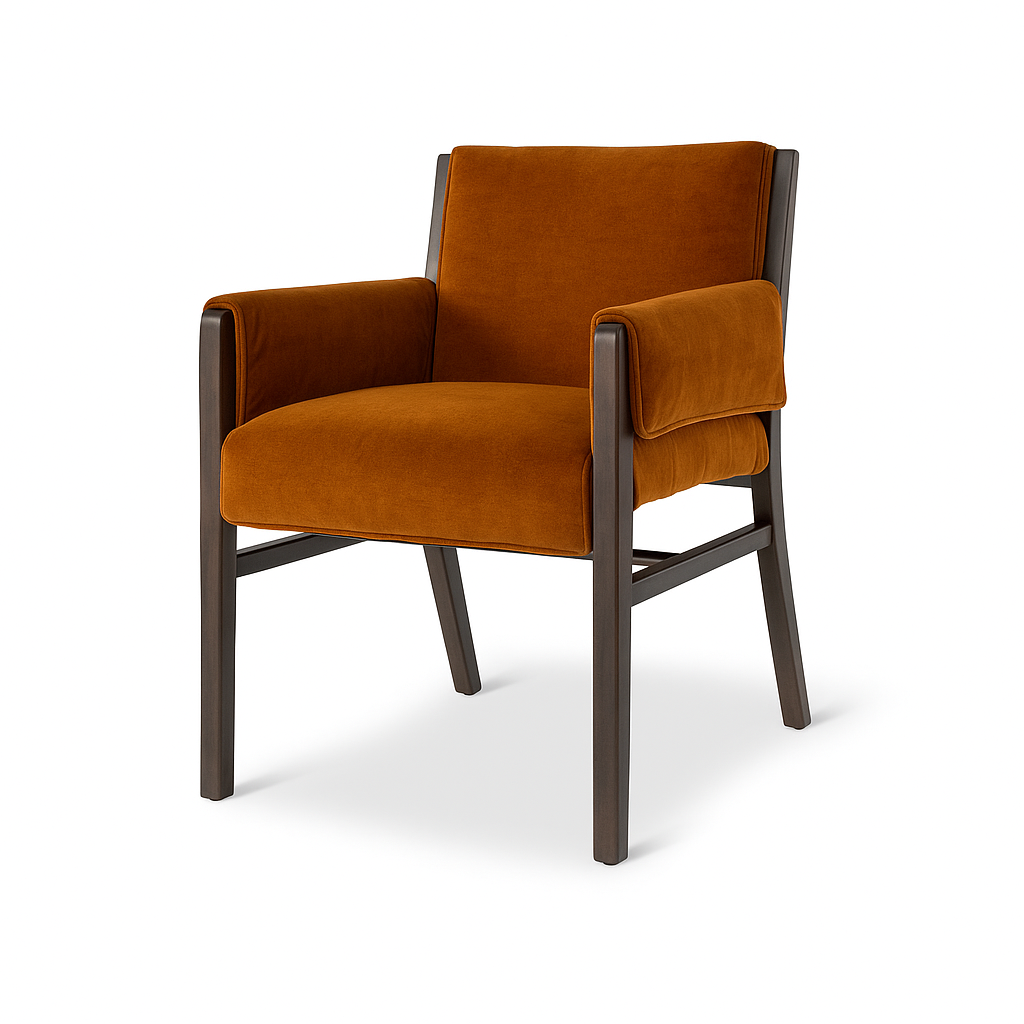 Scaun catifea VERDE | model CELIO