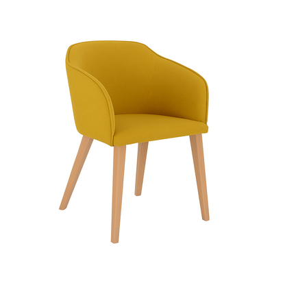 Scaun catifea ROZ | model CROCO