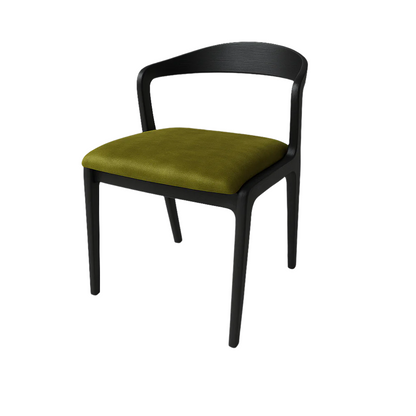 Scaun catifea VERDE | model ELMO NA