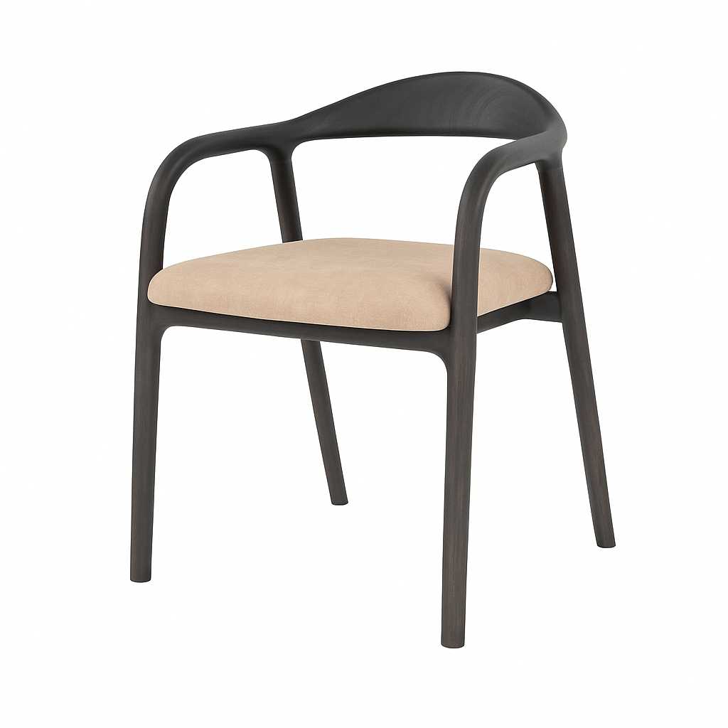 Scaun catifea VERDE | model ELMO