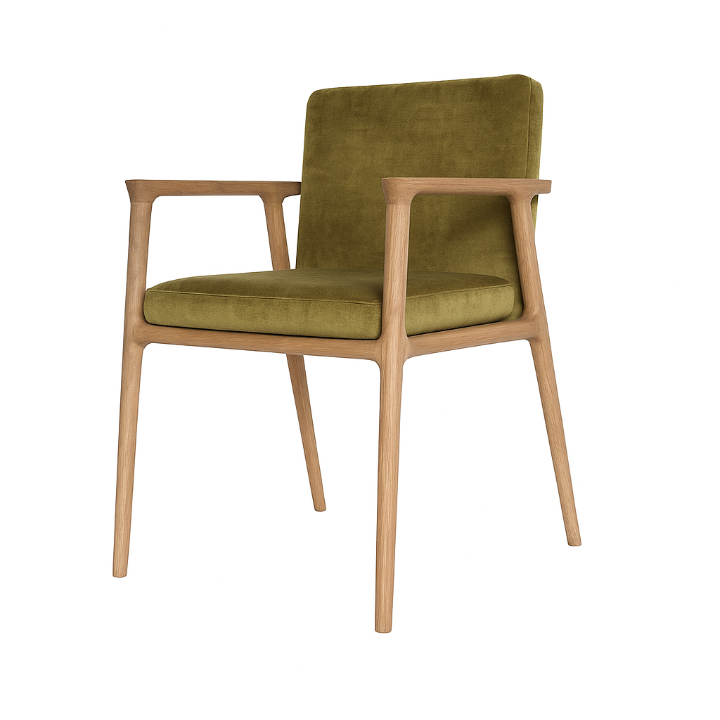 Scaun catifea BEJ | model GASPARO