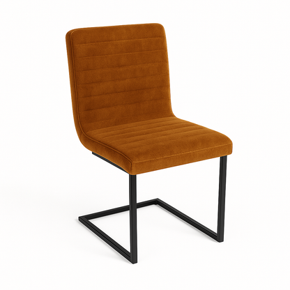 Scaun catifea GRI | model INDU WAVE SA