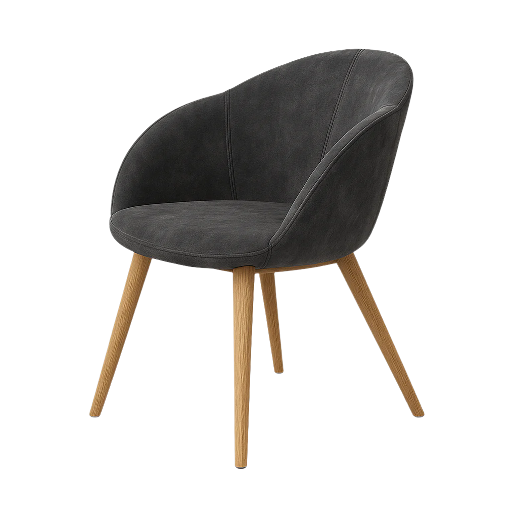 Scaun catifea VERDE | model LIGI L