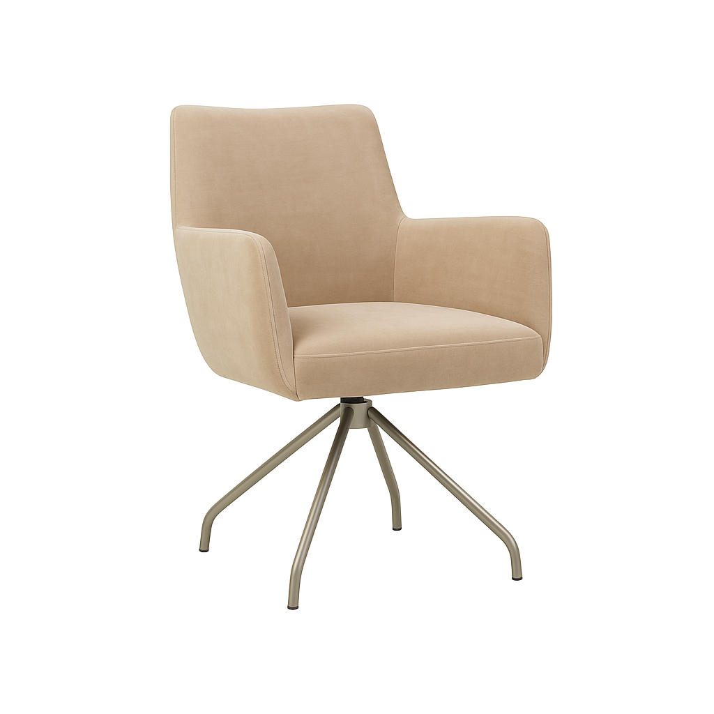 Scaun catifea GRI | model PISTA B