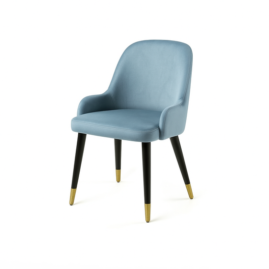 Scaun catifea ALBASTRA | model ROCCO G
