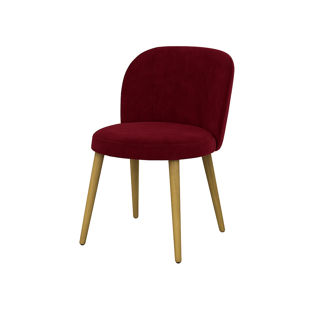 Scaun catifea BORDO | model SAM