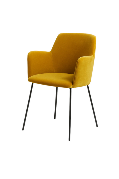 Scaun catifea ALBASTRA | model SIGMA