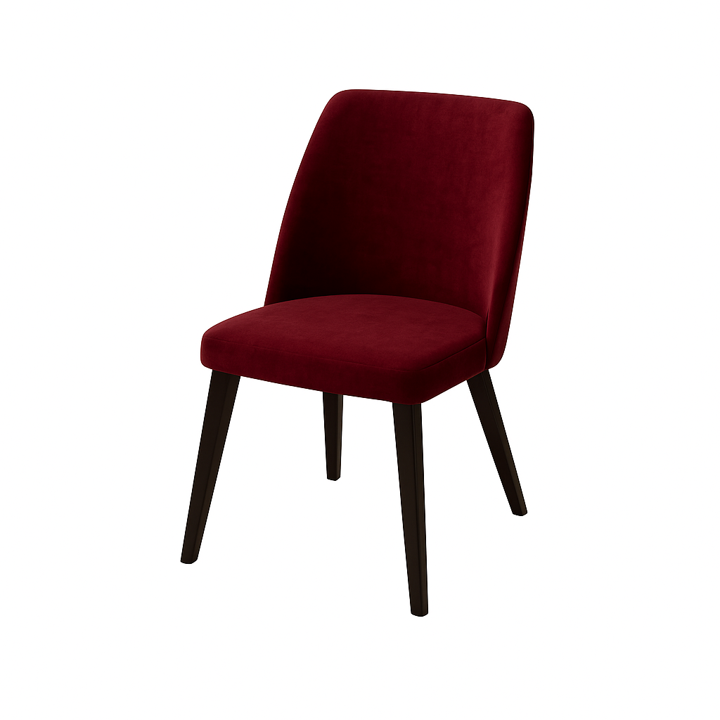Scaun catifea BORDO | model SOLO