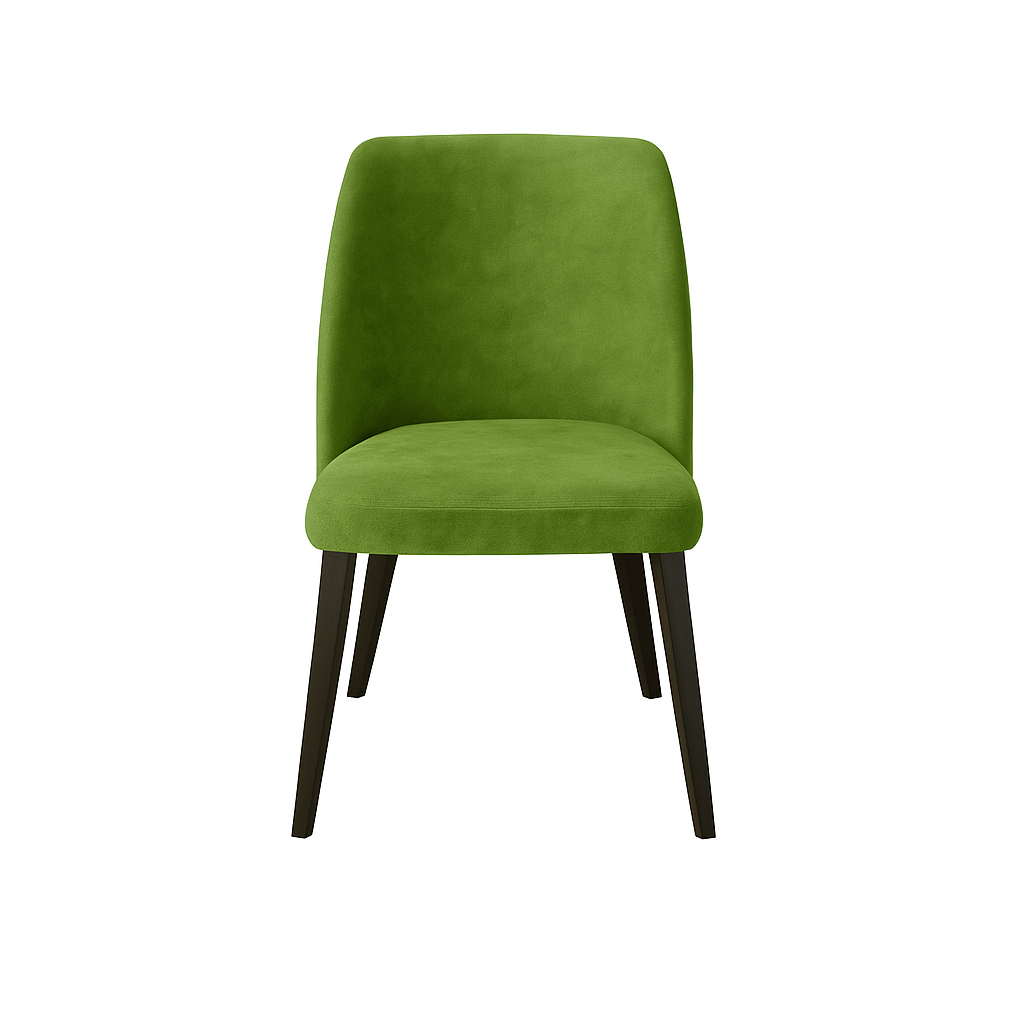 Scaun catifea GALBENA | model SOLO