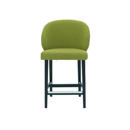 Scaun de bar catifea BEJ | model CAPRICE