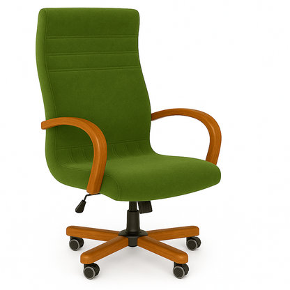 Scaun birou catifea VERDE | model GOLD P