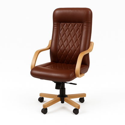 Scaun birou piele MARO | model DONALD P