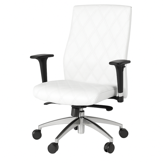 Scaun birou piele ALBA | model MAGIC O