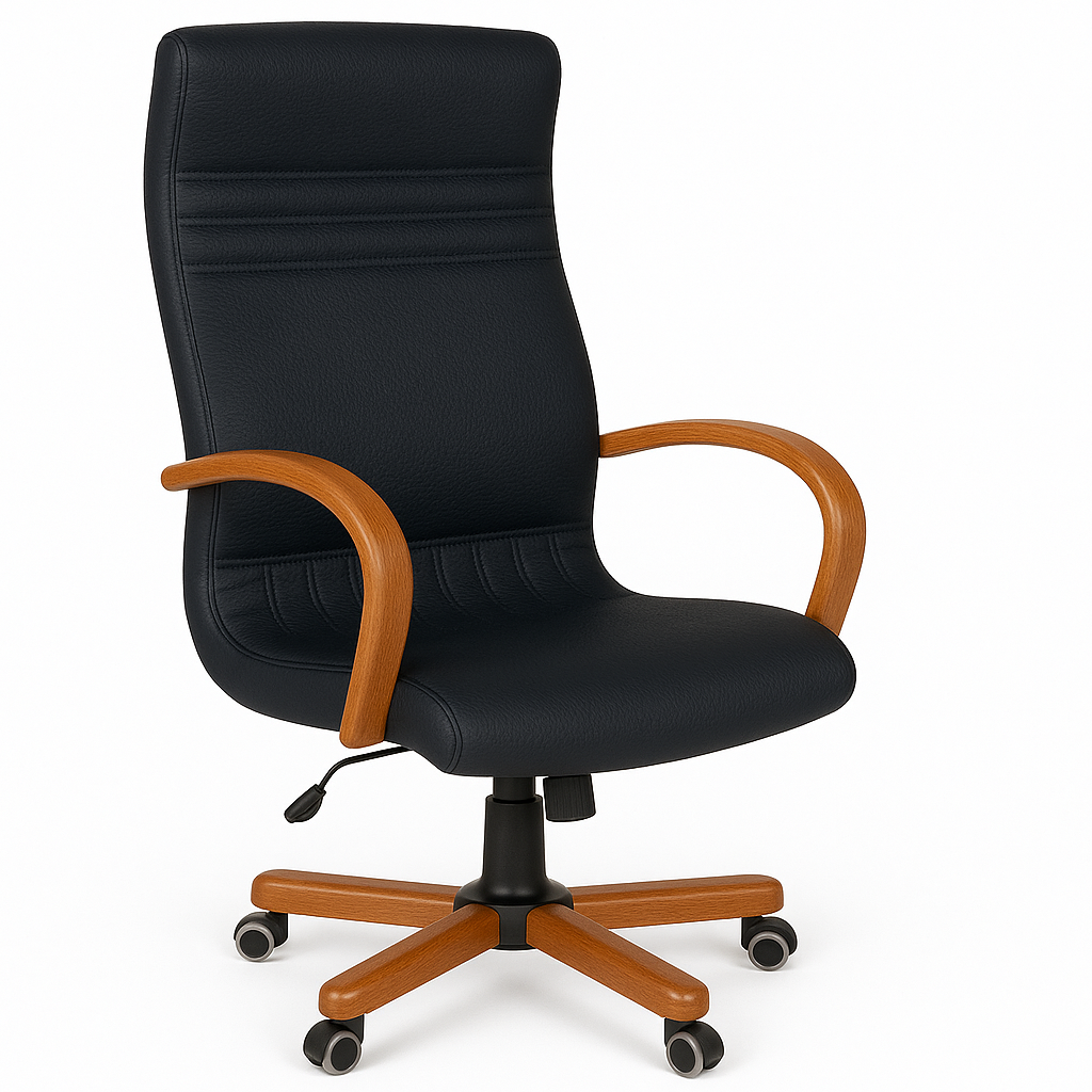 Scaun birou piele ROSIE | model GOLD P