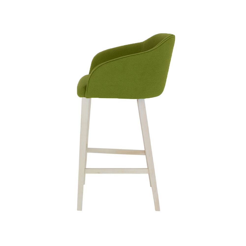 Scaun insula catifea VERDE | model CROCO