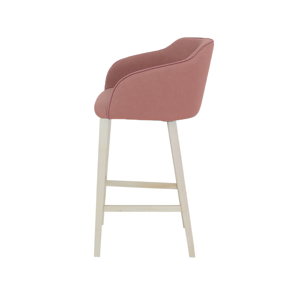 Scaun insula catifea ALBASTRA | model CROCO