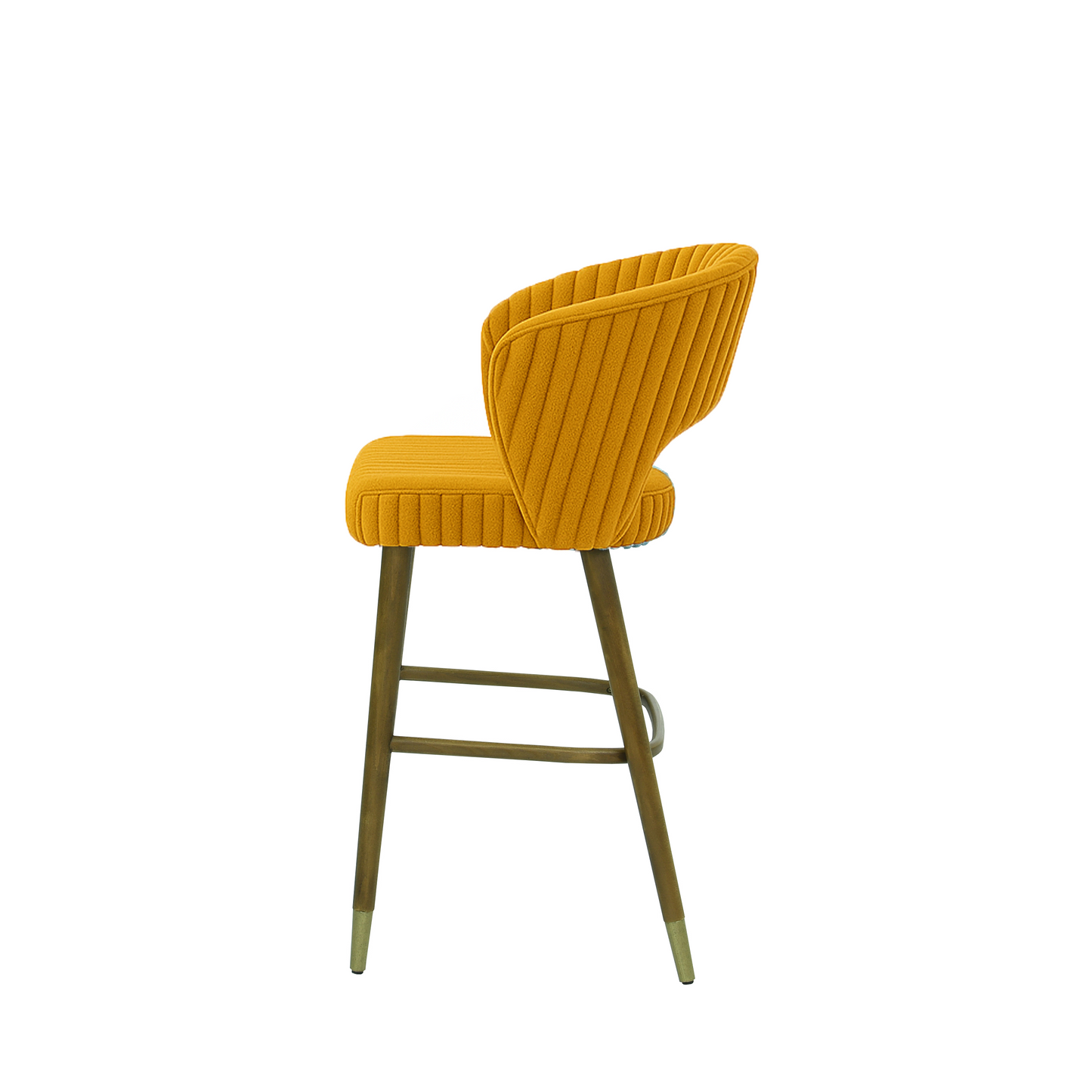 Scaun insula catifea VERDE | model THOMAS