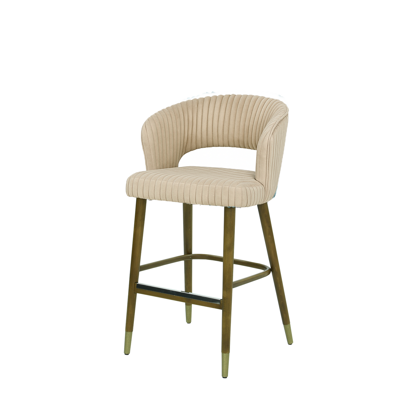 Scaun insula catifea ROZ | model THOMAS