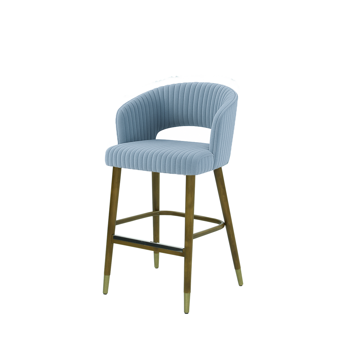 Scaun insula catifea VERDE | model THOMAS