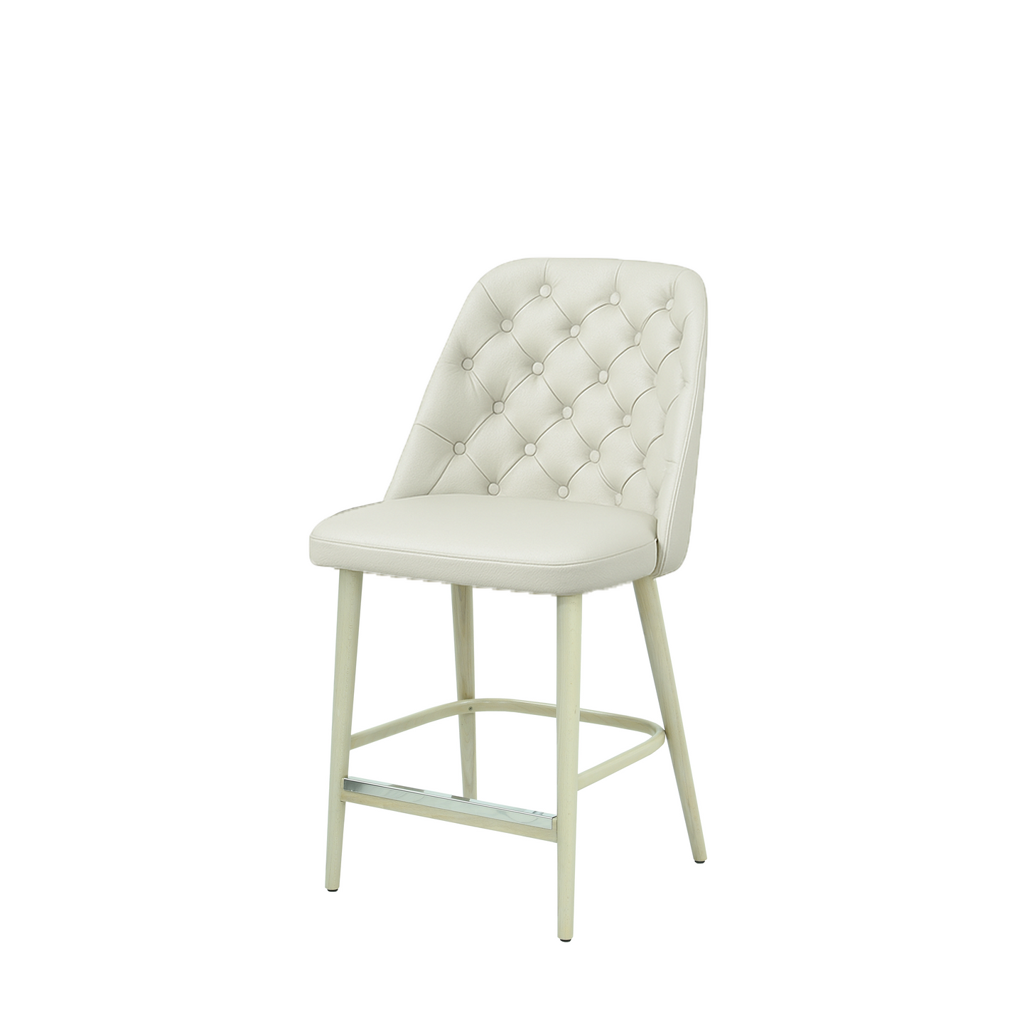 Scaun insula piele BEJ | model SCOT