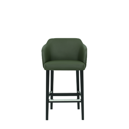 Scaun insula piele GALBENA | model CROCO