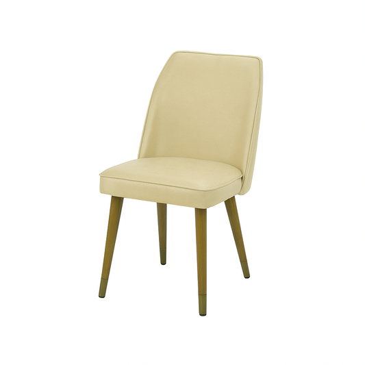 Scaun piele BEJ | model JONY