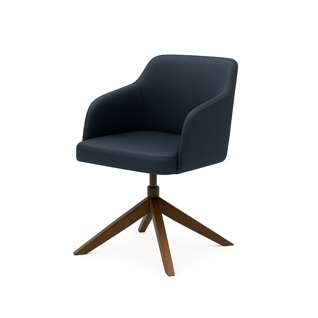 Scaun piele VERDE | model ROBI