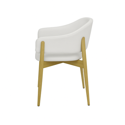 Scaun piele VERDE | model ALMA