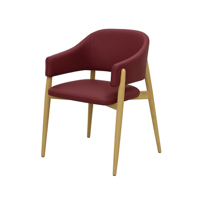 Scaun piele ALBASTRA | model ALMA