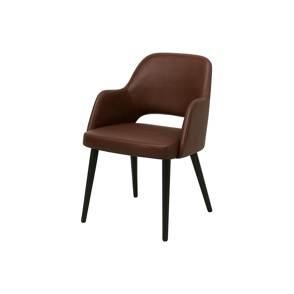 Scaun piele ALBASTRA | model APRIL