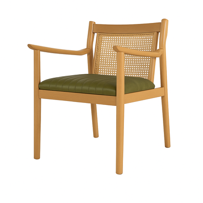 Scaun piele VERDE | model CIRO