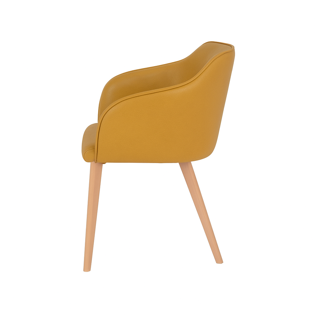 Scaun piele ROSIE | model CROCO